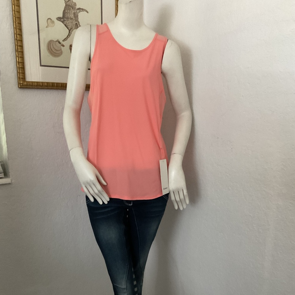 Lululemon Athletica Pink Tank Top